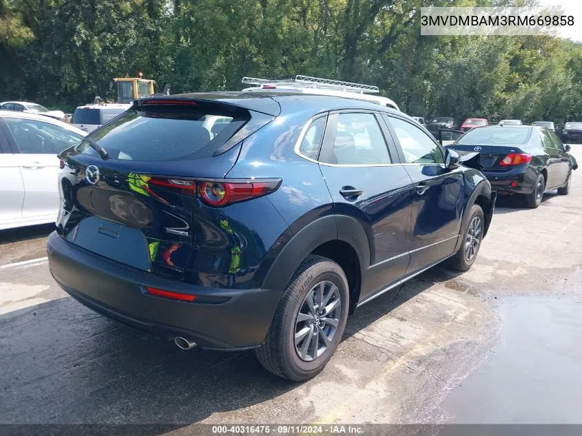 2024 Mazda Cx-30 2.5 S VIN: 3MVDMBAM3RM669858 Lot: 40316475