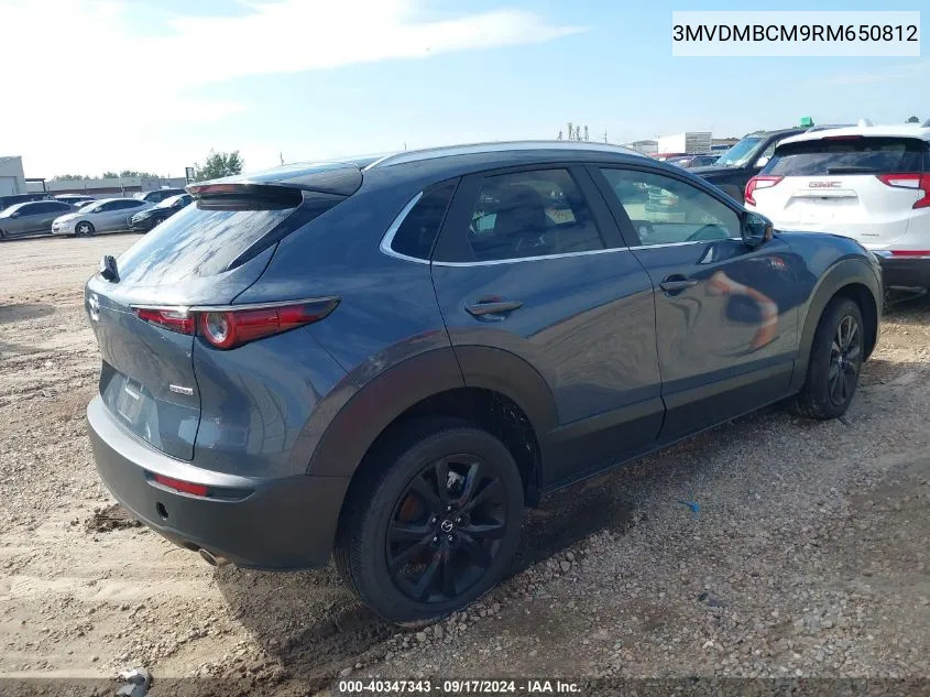 2024 Mazda Cx-30 2.5 S Carbon Edition VIN: 3MVDMBCM9RM650812 Lot: 40347343