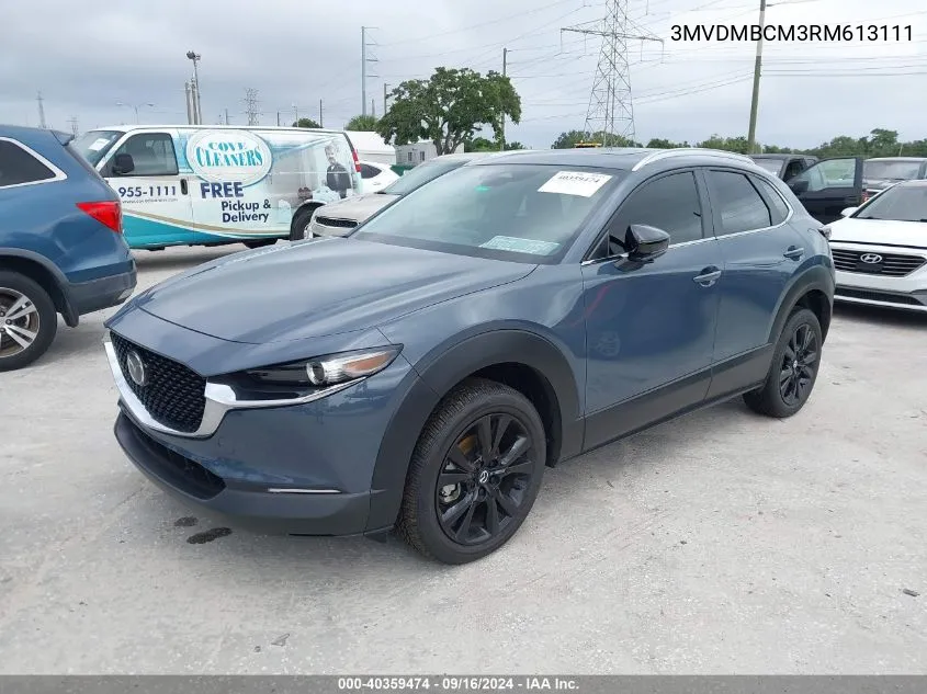 2024 Mazda Cx-30 2.5 S Carbon Edition VIN: 3MVDMBCM3RM613111 Lot: 40359474