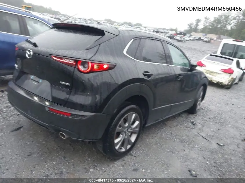 2024 Mazda Cx-30 2.5 S Premium Package VIN: 3MVDMBDM4RM650456 Lot: 40417375