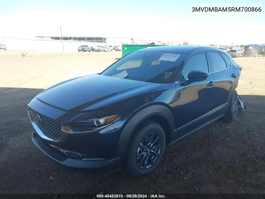 2024 Mazda Cx-30 2.5 S VIN: 3MVDMBAM5RM700866 Lot: 40453610