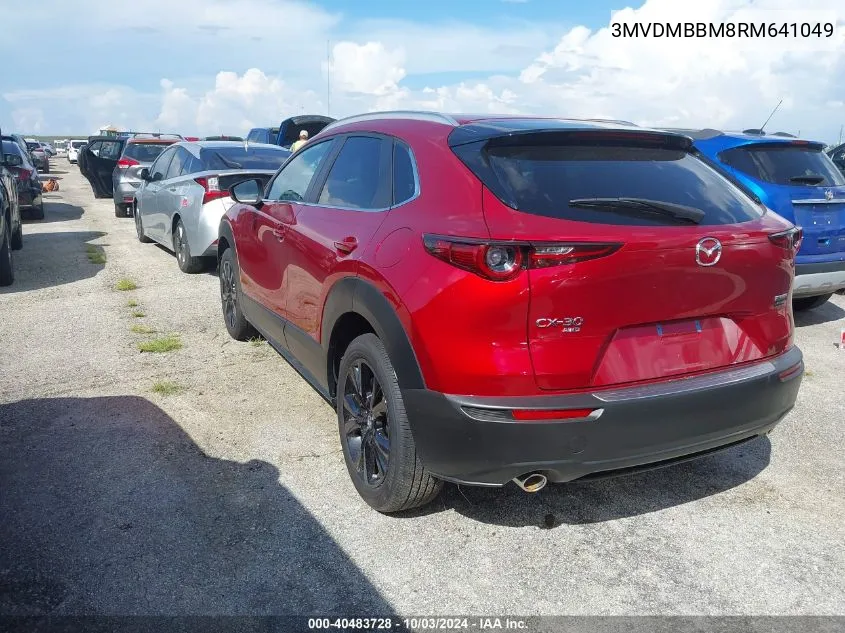 2024 Mazda Cx-30 2.5 S Select Sport VIN: 3MVDMBBM8RM641049 Lot: 40483728