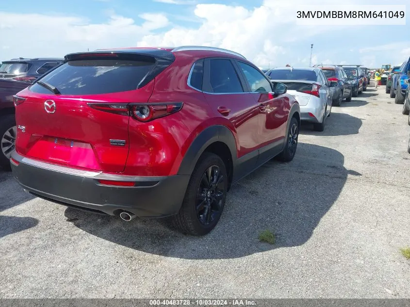 2024 Mazda Cx-30 2.5 S Select Sport VIN: 3MVDMBBM8RM641049 Lot: 40483728