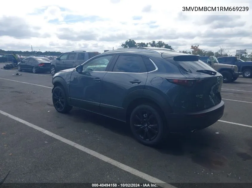 2024 Mazda Cx-30 2.5 S Carbon Edition VIN: 3MVDMBCM1RM669239 Lot: 40494158