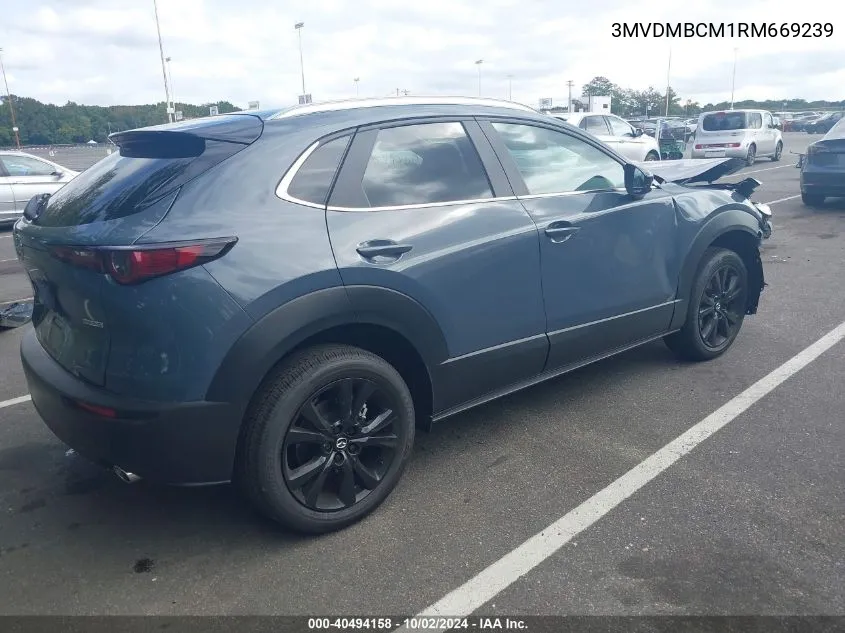 2024 Mazda Cx-30 2.5 S Carbon Edition VIN: 3MVDMBCM1RM669239 Lot: 40494158