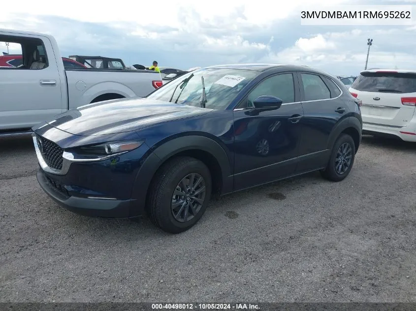 2024 Mazda Cx-30 VIN: 3MVDMBAM1RM695262 Lot: 40498012