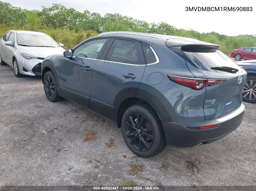 2024 Mazda Cx-30 Preferred VIN: 3MVDMBCM1RM690883 Lot: 40502447