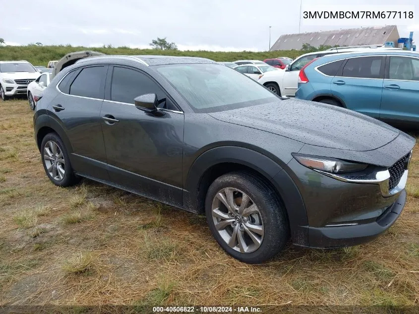 2024 Mazda Cx-30 2.5 S Preferred Package VIN: 3MVDMBCM7RM677118 Lot: 40506822