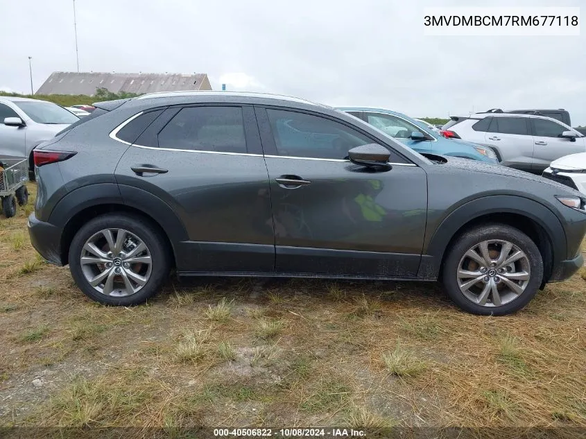 2024 Mazda Cx-30 2.5 S Preferred Package VIN: 3MVDMBCM7RM677118 Lot: 40506822