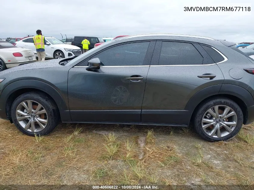 2024 Mazda Cx-30 2.5 S Preferred Package VIN: 3MVDMBCM7RM677118 Lot: 40506822