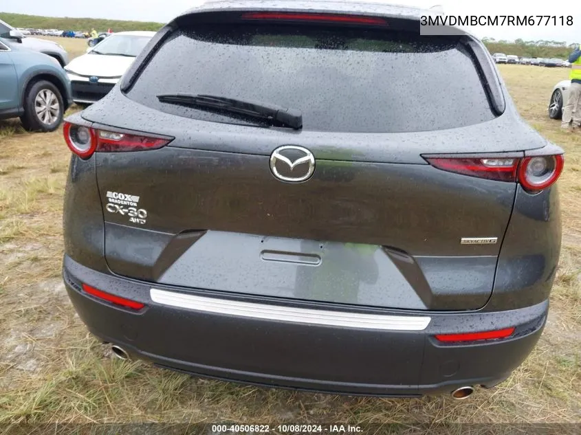 2024 Mazda Cx-30 2.5 S Preferred Package VIN: 3MVDMBCM7RM677118 Lot: 40506822