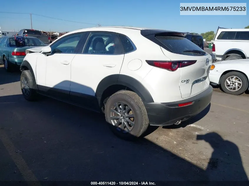 2024 Mazda Cx-30 2.5 S VIN: 3MVDMBAM4RM675233 Lot: 40511420