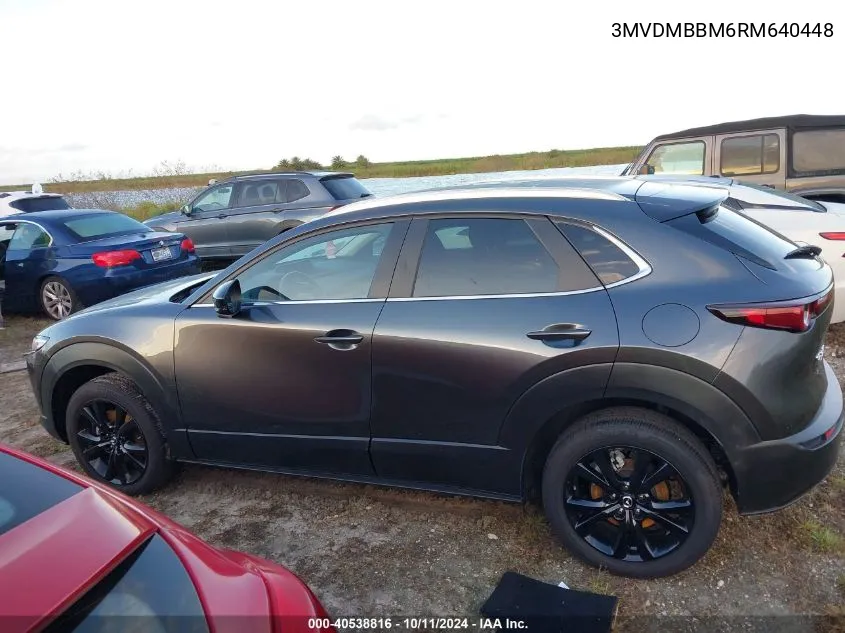 2024 Mazda Cx-30 2.5 S Select Sport VIN: 3MVDMBBM6RM640448 Lot: 40538816