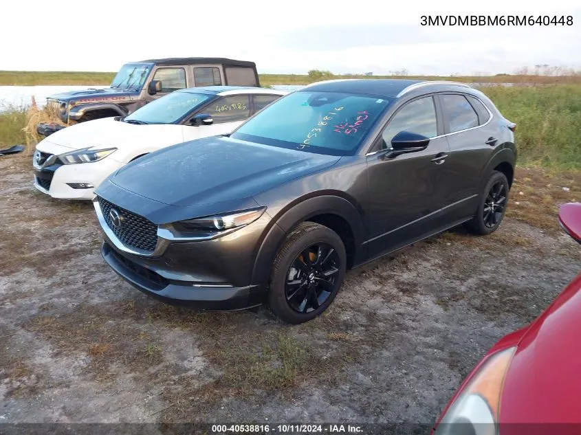 2024 Mazda Cx-30 2.5 S Select Sport VIN: 3MVDMBBM6RM640448 Lot: 40538816