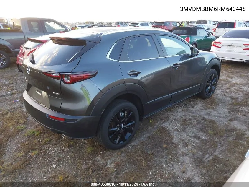 2024 Mazda Cx-30 2.5 S Select Sport VIN: 3MVDMBBM6RM640448 Lot: 40538816