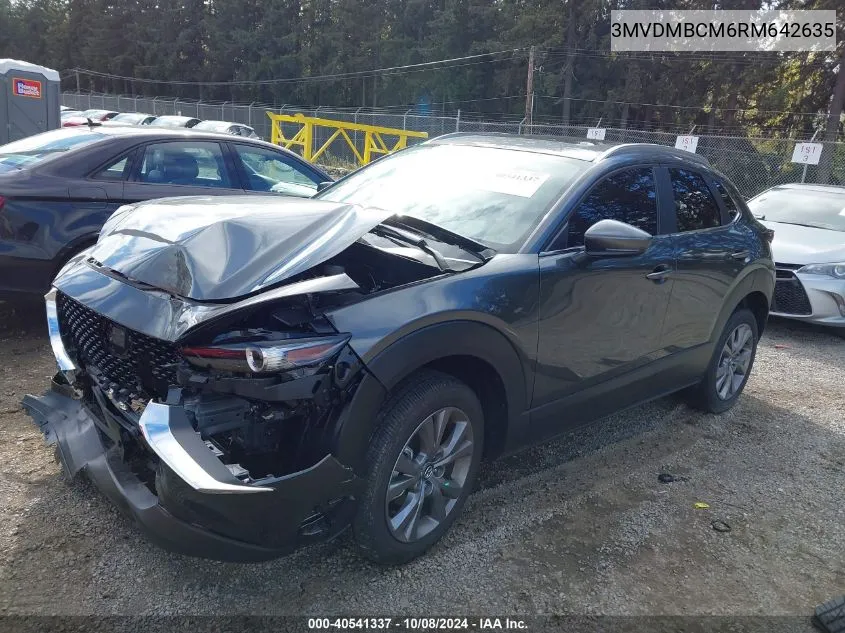 2024 Mazda Cx-30 2.5 S Preferred Package VIN: 3MVDMBCM6RM642635 Lot: 40541337