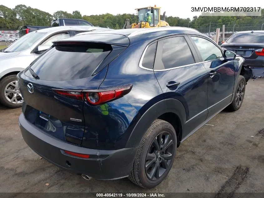 2024 Mazda Cx-30 2.5 S Select Sport VIN: 3MVDMBBM6RM702317 Lot: 40542119