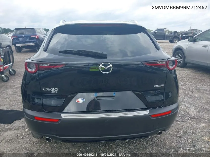 2024 Mazda Cx-30 Select VIN: 3MVDMBBM9RM712467 Lot: 40560211