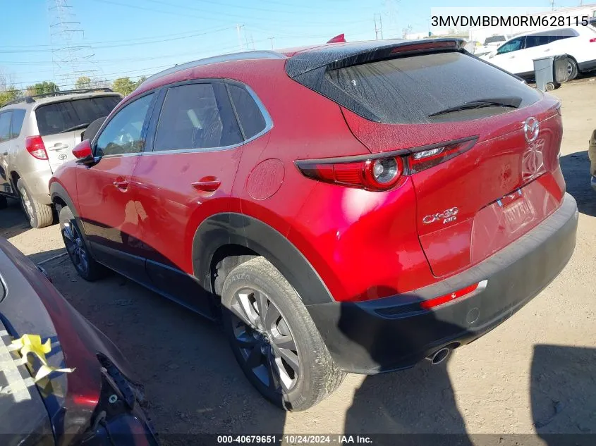 2024 Mazda Cx-30 2.5 S Premium Package VIN: 3MVDMBDM0RM628115 Lot: 40679651