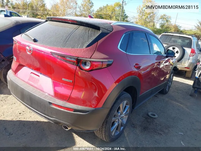 2024 Mazda Cx-30 2.5 S Premium Package VIN: 3MVDMBDM0RM628115 Lot: 40679651