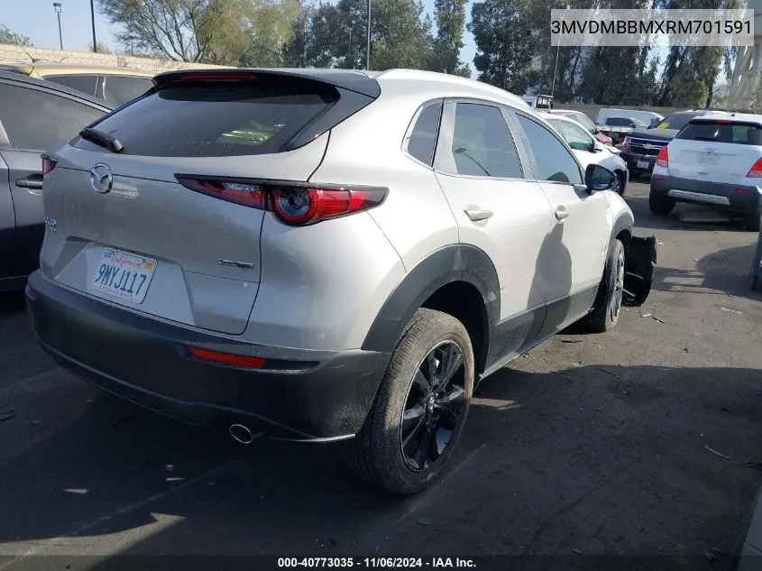 2024 Mazda Cx-30 2.5 S Select Sport VIN: 3MVDMBBMXRM701591 Lot: 40773035