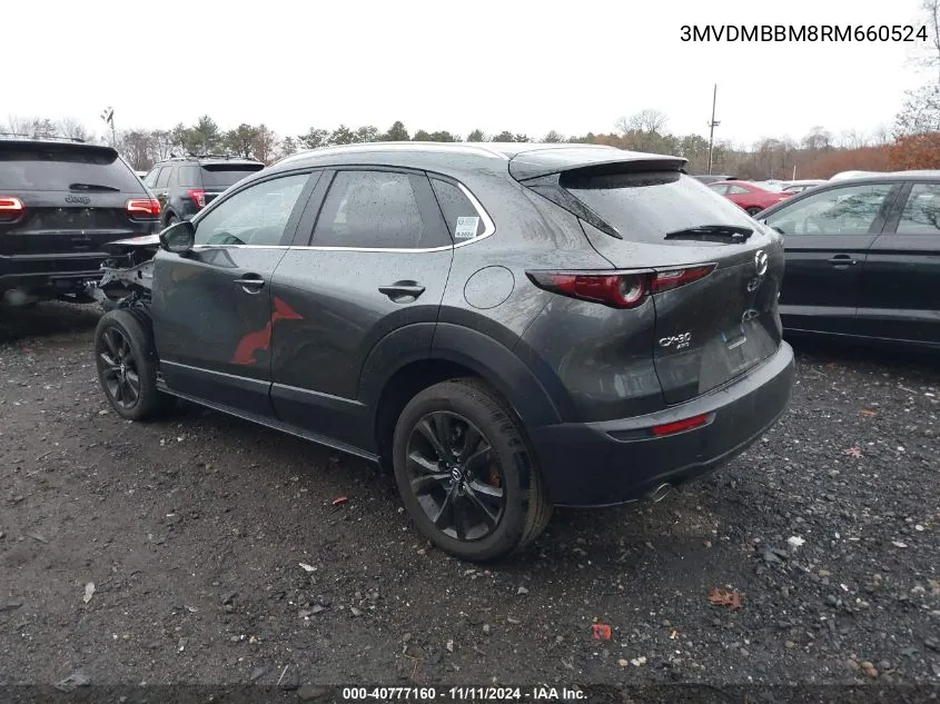 2024 Mazda Cx-30 2.5 S Select Sport VIN: 3MVDMBBM8RM660524 Lot: 40777160