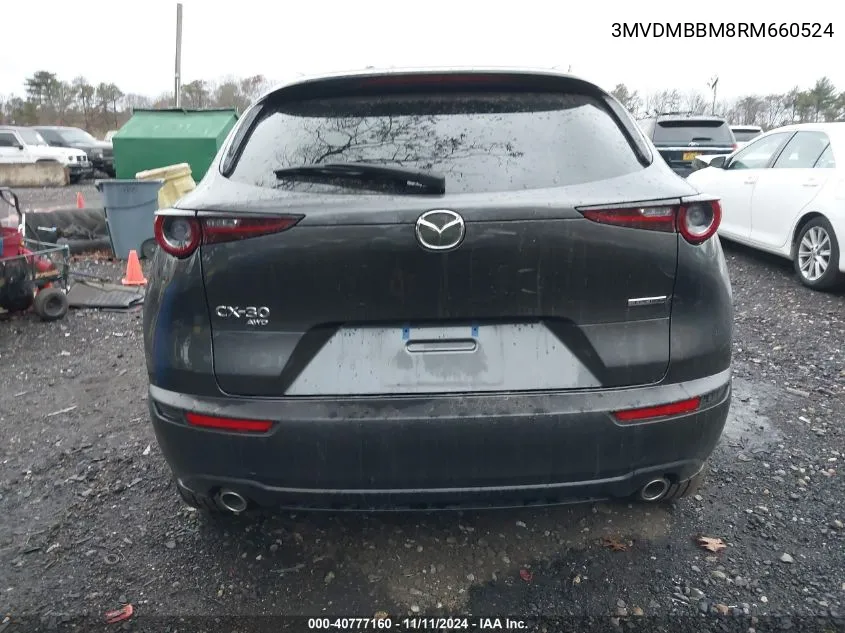 2024 Mazda Cx-30 2.5 S Select Sport VIN: 3MVDMBBM8RM660524 Lot: 40777160