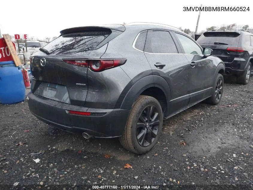 2024 Mazda Cx-30 2.5 S Select Sport VIN: 3MVDMBBM8RM660524 Lot: 40777160