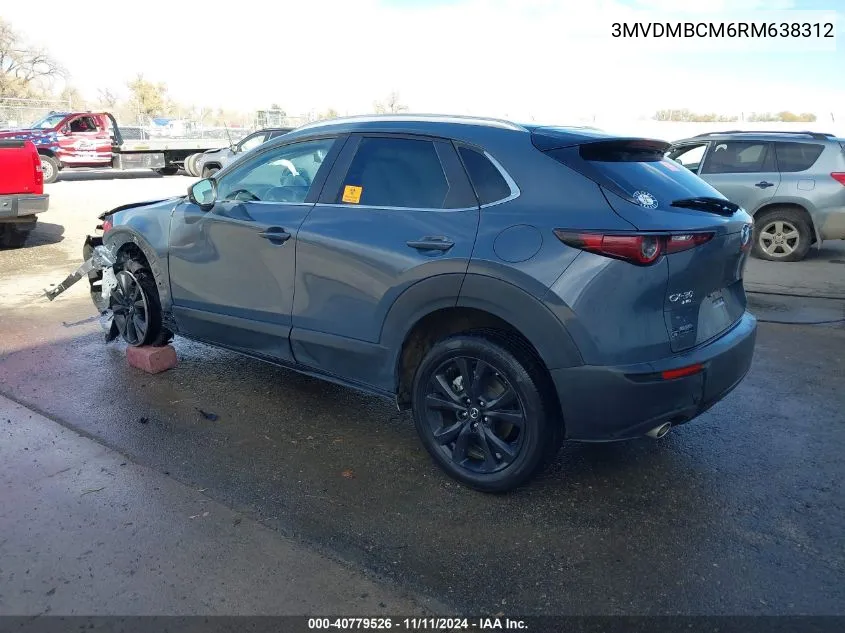 2024 Mazda Cx-30 2.5 S Carbon Edition VIN: 3MVDMBCM6RM638312 Lot: 40779526