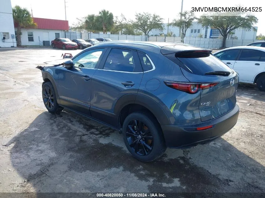 2024 Mazda Cx-30 2.5 S Carbon Edition VIN: 3MVDMBCMXRM664525 Lot: 40820050