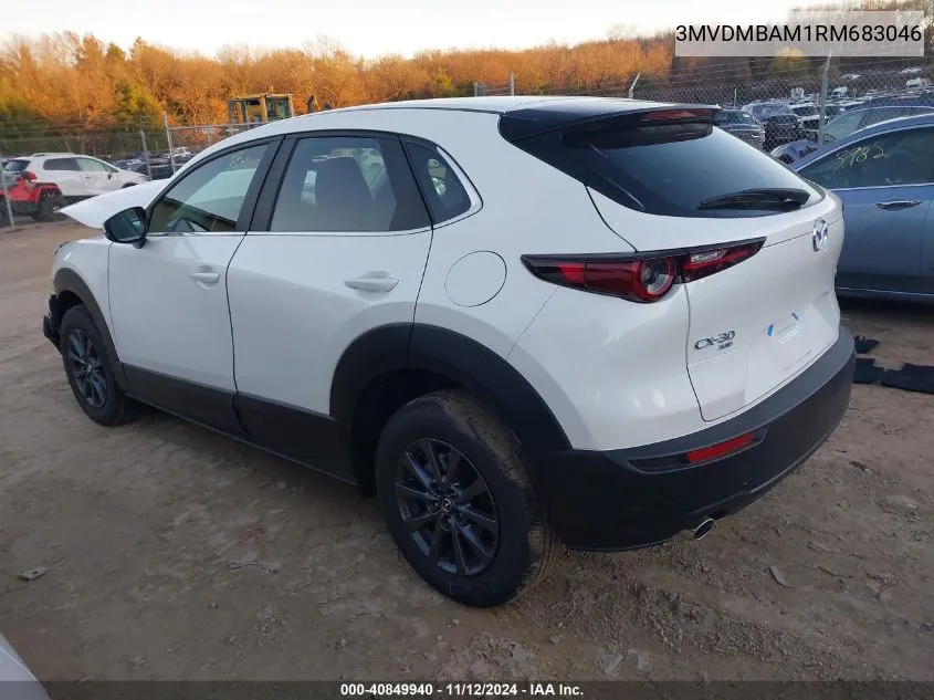 2024 Mazda Cx-30 2.5 S VIN: 3MVDMBAM1RM683046 Lot: 40849940