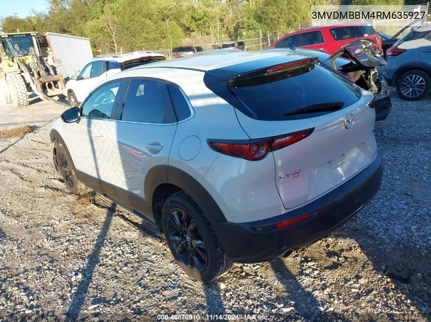 2024 Mazda Cx-30 2.5 S Select Sport VIN: 3MVDMBBM4RM635927 Lot: 40870910