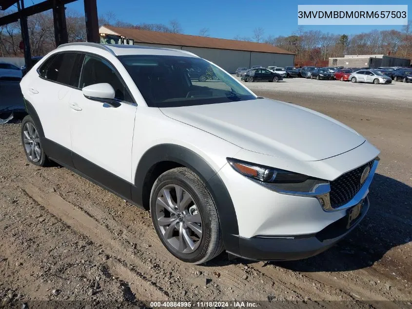 2024 Mazda Cx-30 2.5 S Premium Package VIN: 3MVDMBDM0RM657503 Lot: 40884995