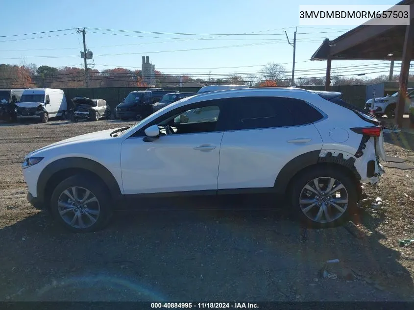 2024 Mazda Cx-30 2.5 S Premium Package VIN: 3MVDMBDM0RM657503 Lot: 40884995