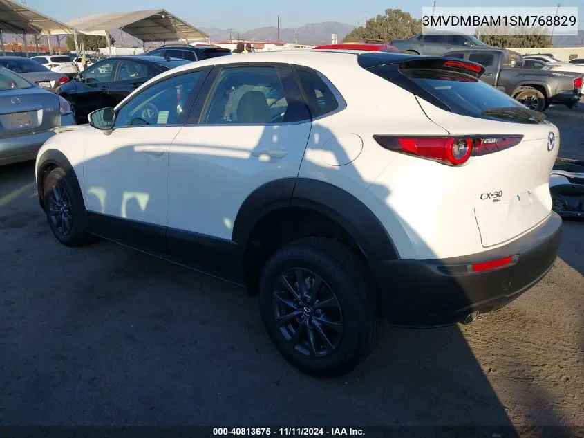 2025 Mazda Cx-30 2.5 S VIN: 3MVDMBAM1SM768829 Lot: 40813675