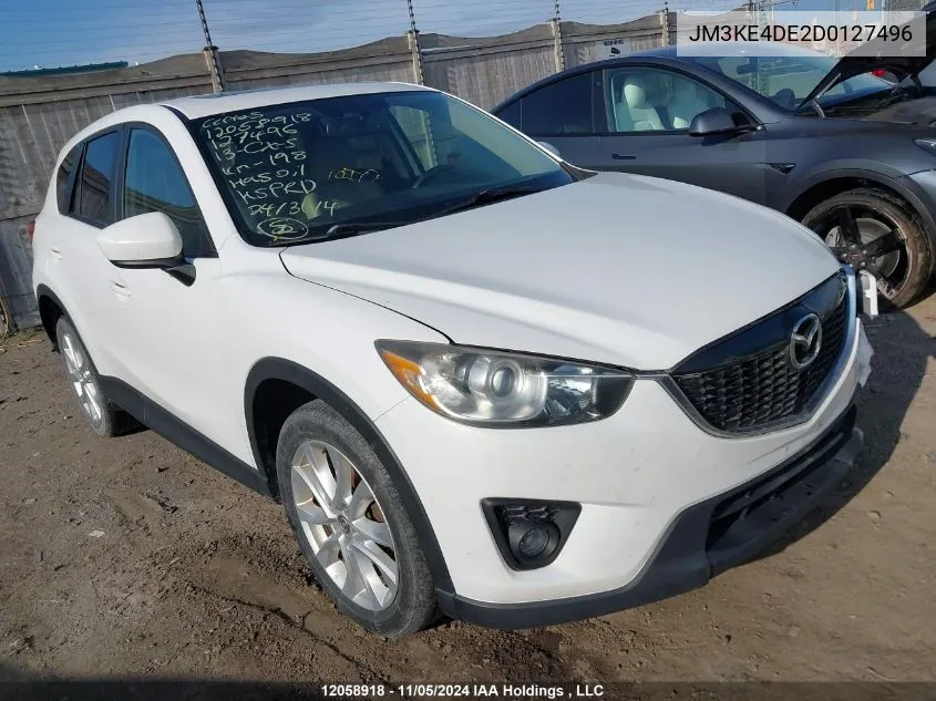 2013 Mazda Cx-5 Gt VIN: JM3KE4DE2D0127496 Lot: 12058918