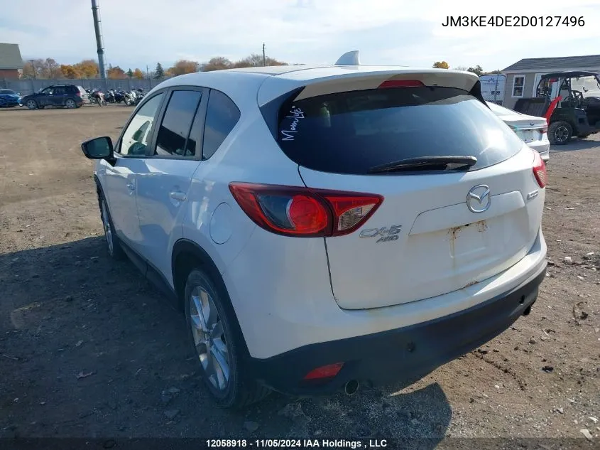 JM3KE4DE2D0127496 2013 Mazda Cx-5 Gt