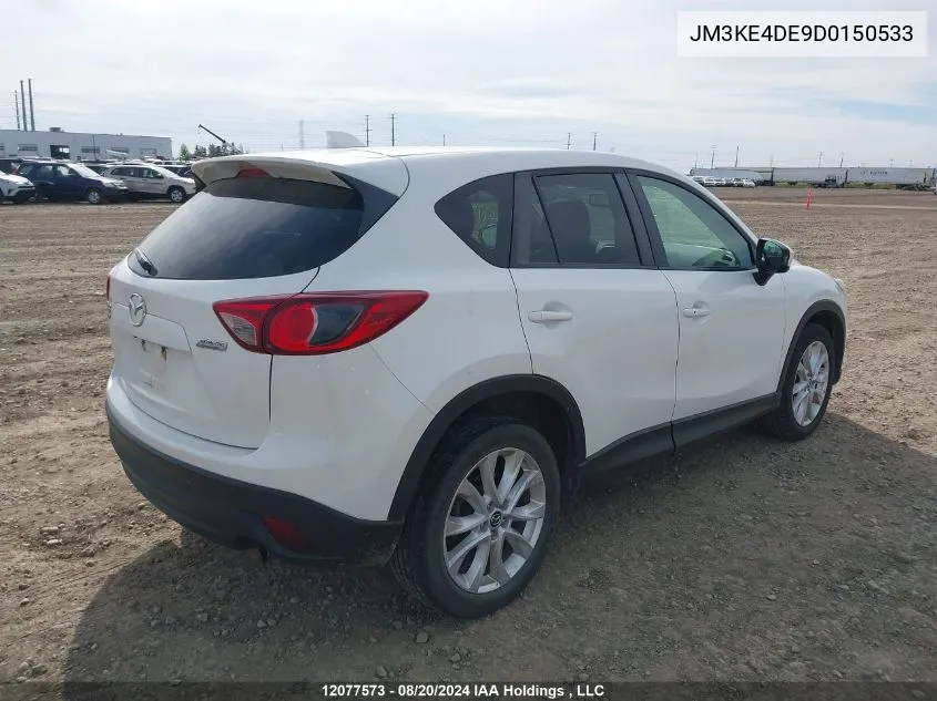 2013 Mazda Cx-5 VIN: JM3KE4DE9D0150533 Lot: 12077573