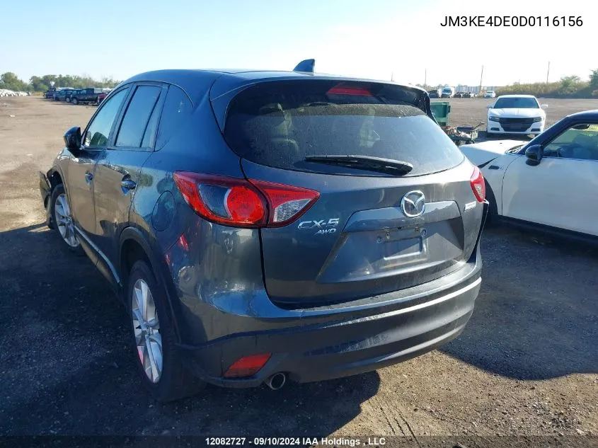 2013 Mazda Cx-5 VIN: JM3KE4DE0D0116156 Lot: 12082727