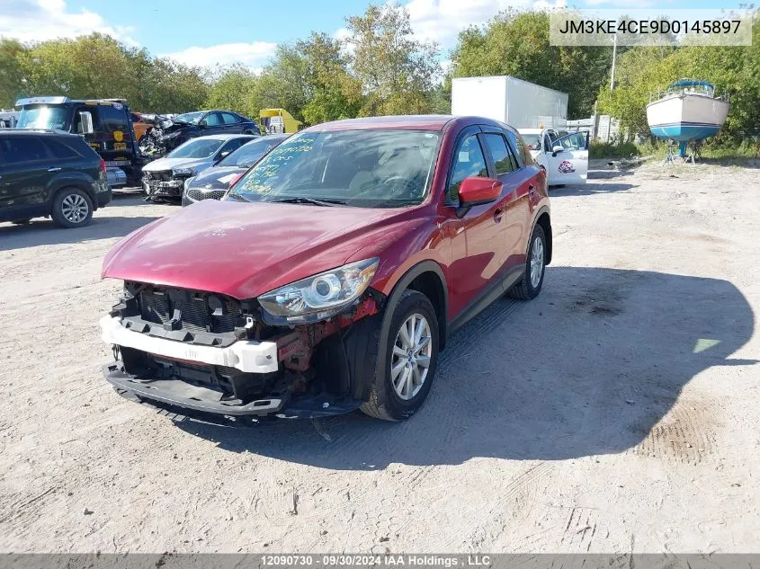 2013 Mazda Cx-5 VIN: JM3KE4CE9D0145897 Lot: 12090730