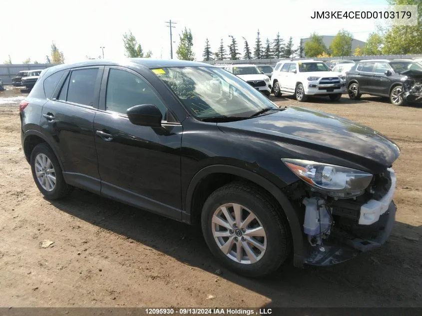 2013 Mazda Cx-5 VIN: JM3KE4CE0D0103179 Lot: 12095930