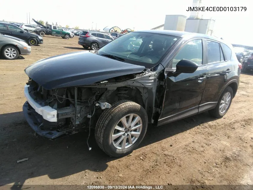 2013 Mazda Cx-5 VIN: JM3KE4CE0D0103179 Lot: 12095930