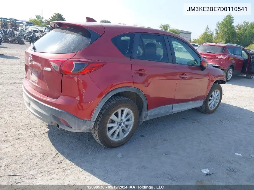 2013 Mazda Cx-5 VIN: JM3KE2BE7D0110541 Lot: 12098536