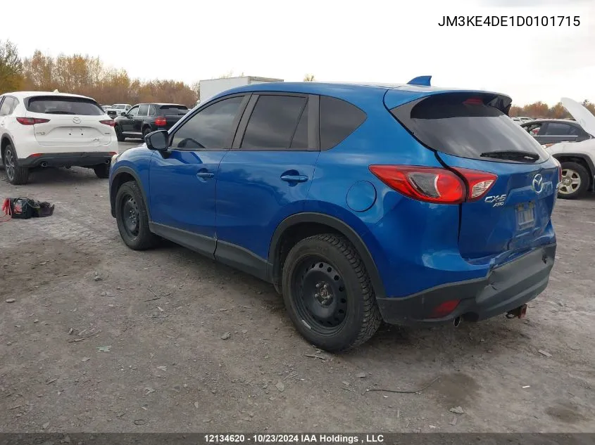 2013 Mazda Cx-5 VIN: JM3KE4DE1D0101715 Lot: 12134620