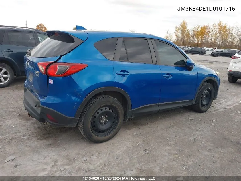 2013 Mazda Cx-5 VIN: JM3KE4DE1D0101715 Lot: 12134620