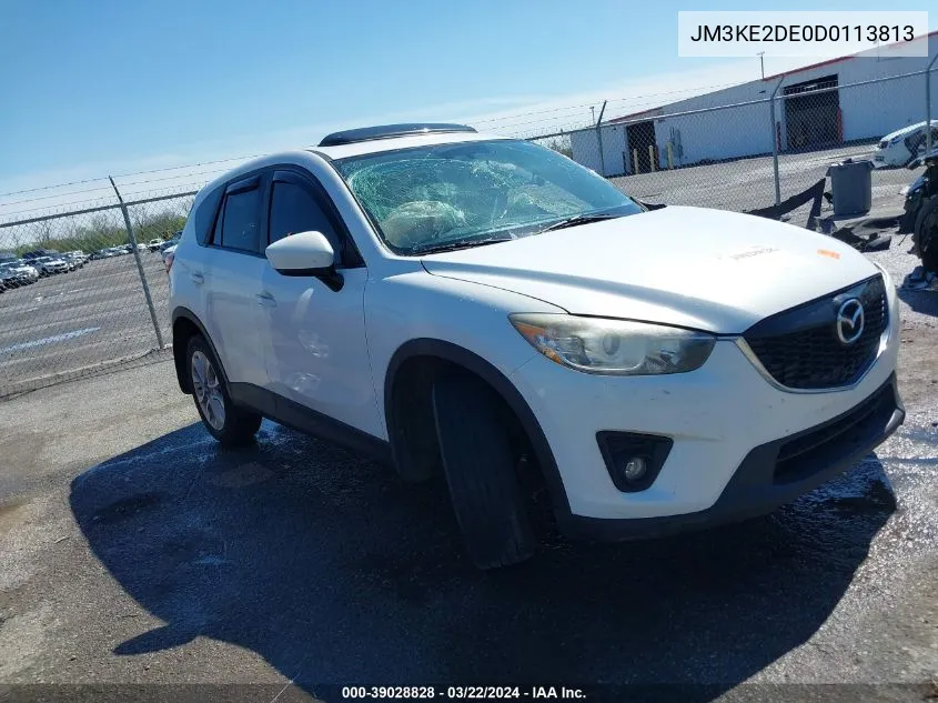 2013 Mazda Cx-5 Grand Touring VIN: JM3KE2DE0D0113813 Lot: 39028828