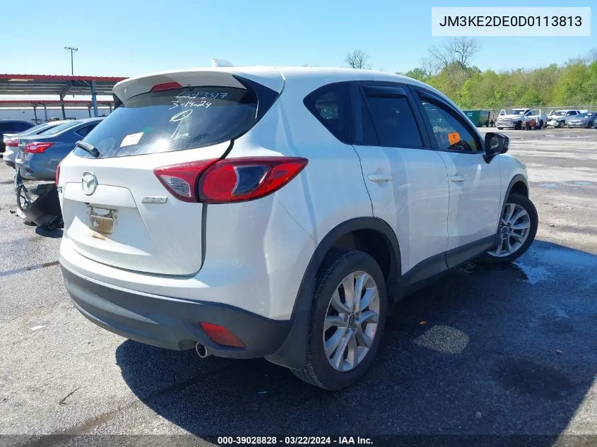 2013 Mazda Cx-5 Grand Touring VIN: JM3KE2DE0D0113813 Lot: 39028828