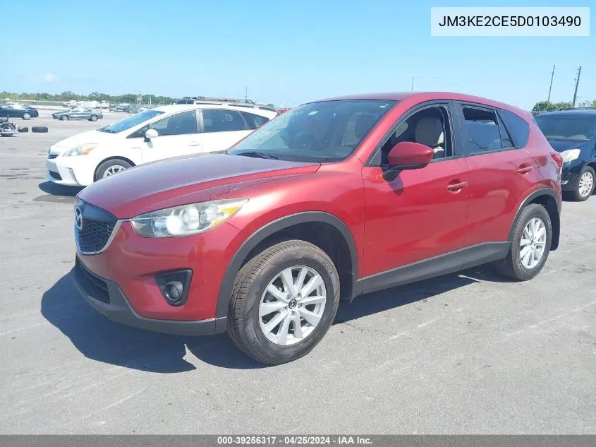 2013 Mazda Cx-5 Touring VIN: JM3KE2CE5D0103490 Lot: 39256317