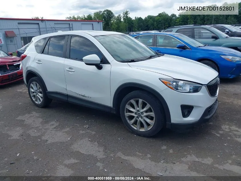 2013 Mazda Cx-5 Grand Touring VIN: JM3KE4DE7D0152801 Lot: 40051959