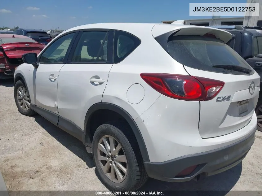 2013 Mazda Cx-5 Sport VIN: JM3KE2BE5D0122753 Lot: 40063281